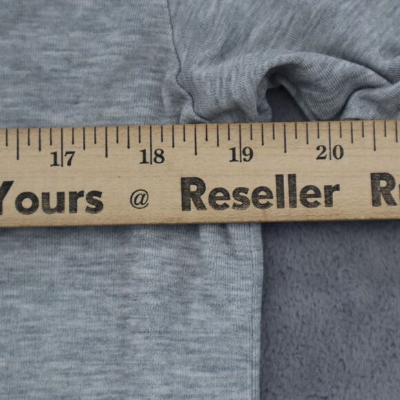 Travis Mathew Shirt Mens M Gray Short Sleeve Button Embroidered Logo Knit Polo - Picture 4 of 16